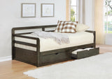 Sorrento - 2-Drawer Twin Daybed With Extension Trundle - Gray