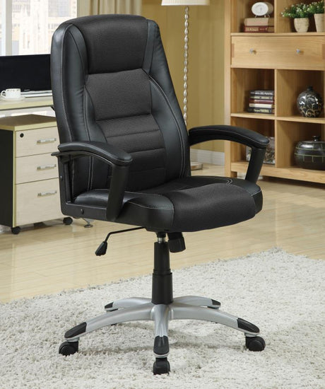 Dione - Adjustable Height Office Chair - Black