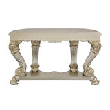 Danae - End Table - Champagne & Gold Finish - 34"