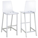 Juelia - Chrome Stools (Set of 2)