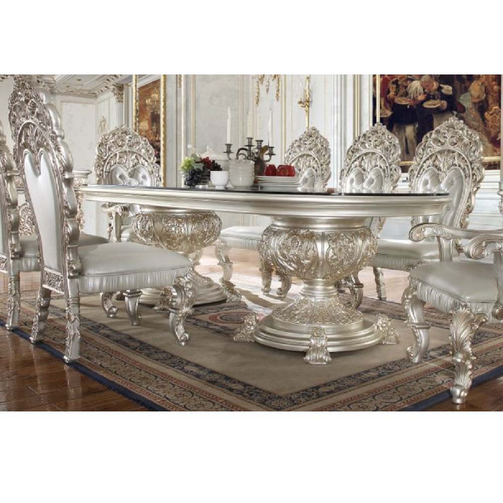 Sandoval - Dining Table - Champagne Finish - 31"