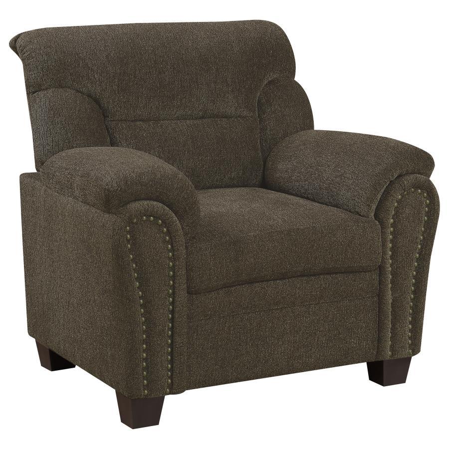 Clemintine - Upholstered Chair with Nailhead Trim